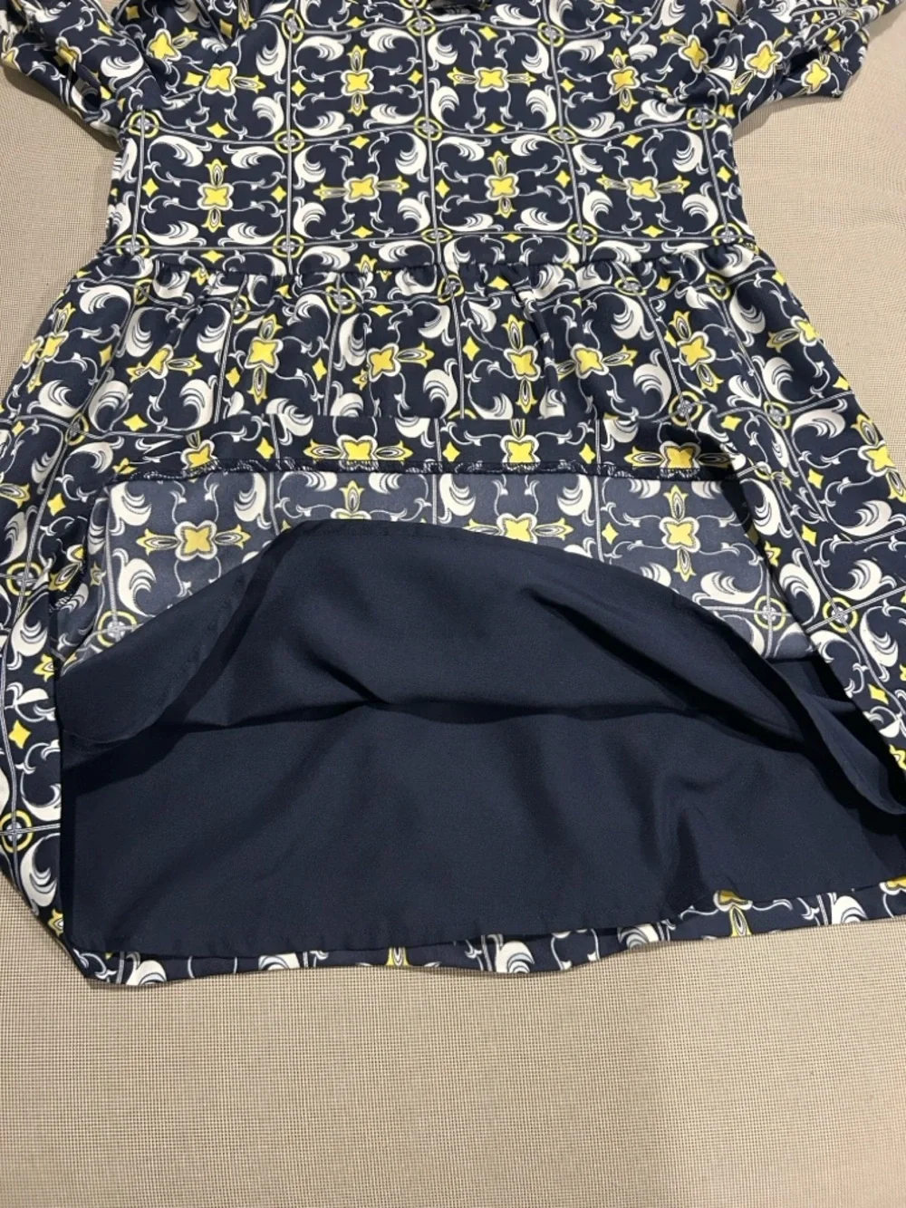 Janie and Jack Medallion Scarf Print Dress Resort Collection